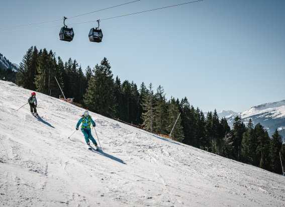 Perfekte Bedingungen für Skifahrer