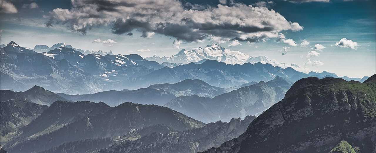 Die Gebirge der Alpen und ihre Auswirkungen auf die Flüsse