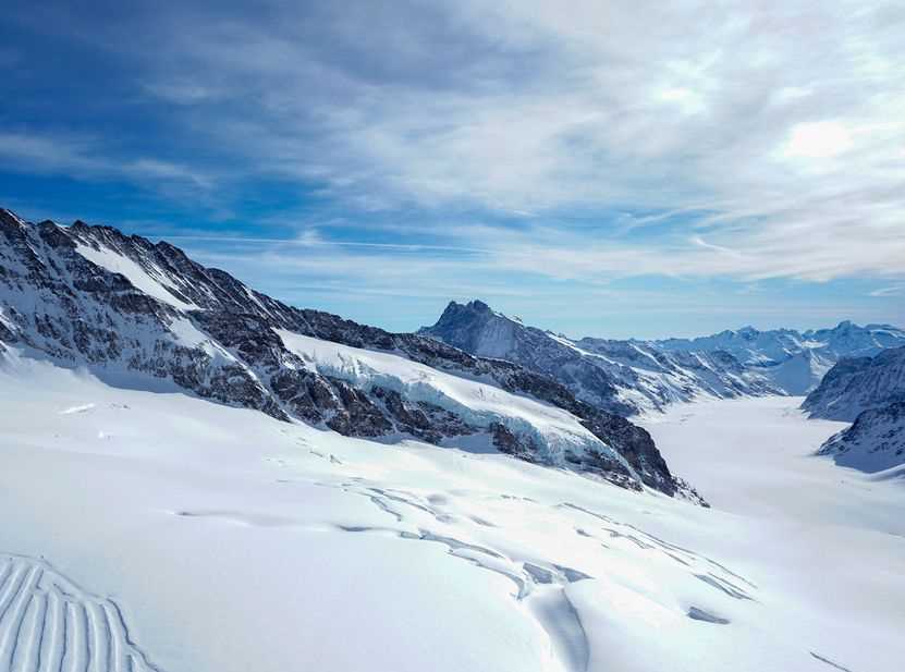 Outdoor-Aktivitäten in der Nähe der Gletscher