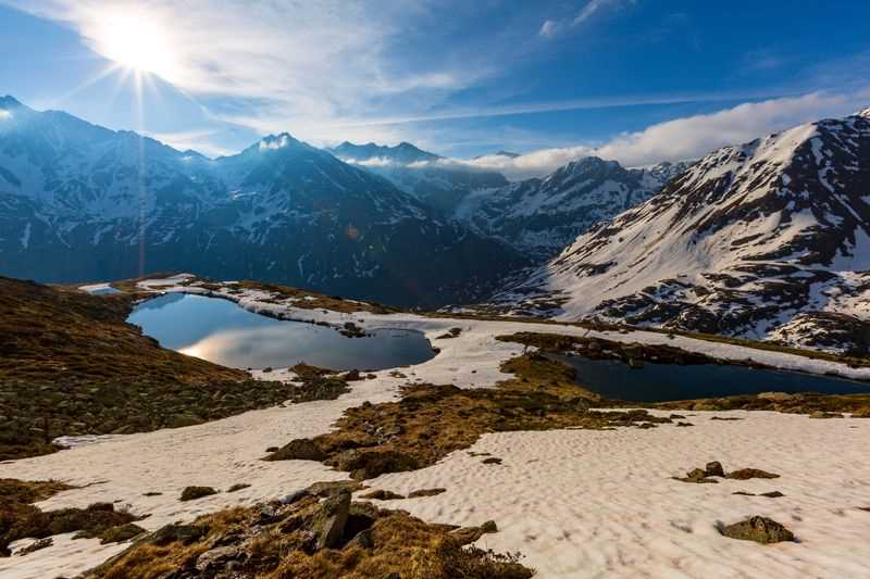 Natur pur in den Alpen Ein Leben zwischen Bergen Wandern und Gletschern