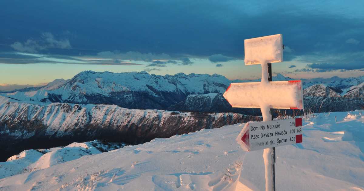 Julische Alpen Skitouren im Winter Die perfekte Saison