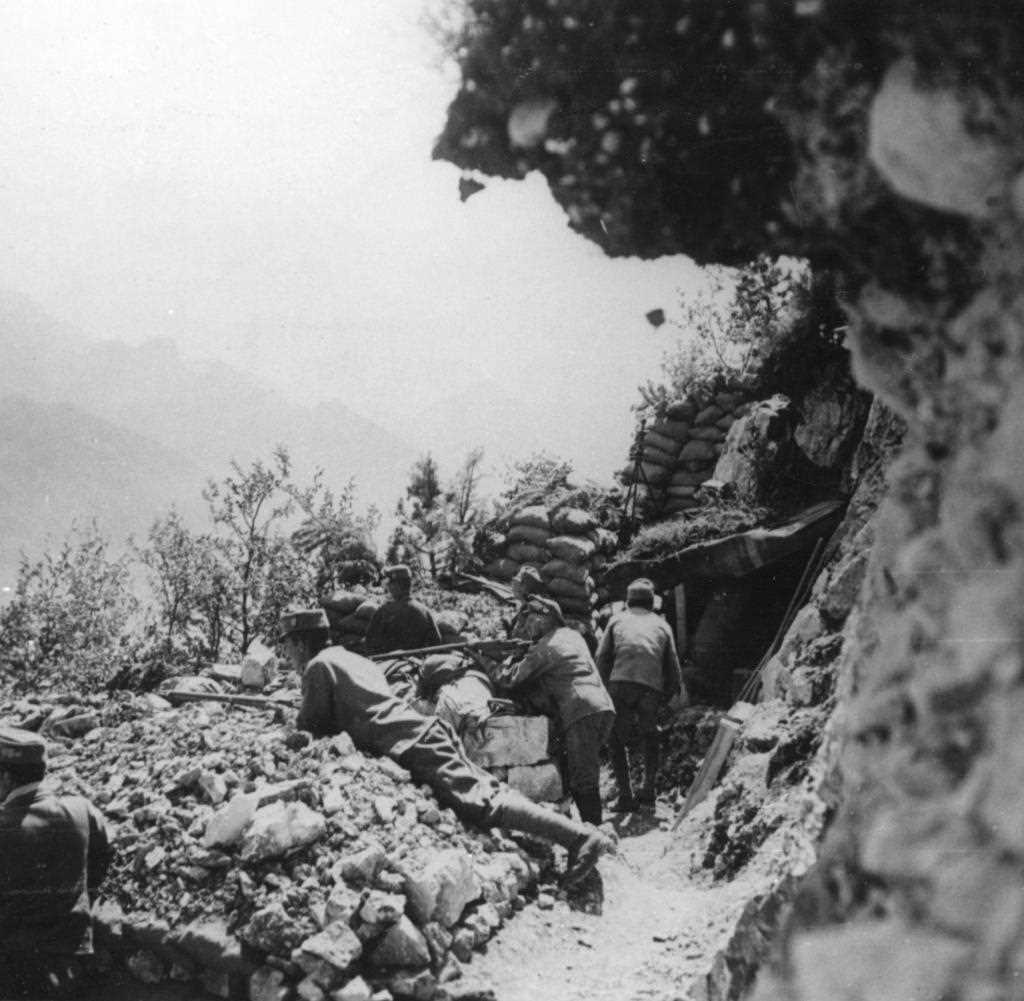 Die Auswirkungen des Ersten Weltkriegs auf die Alpen