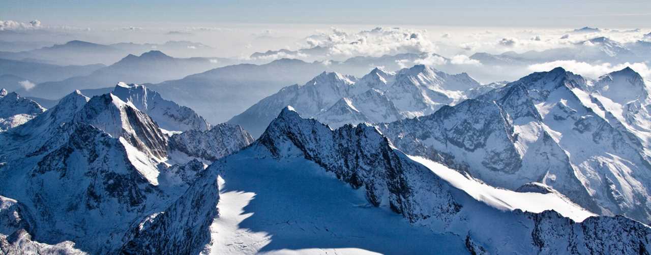 Panoramablick auf die atemberaubende Landschaft