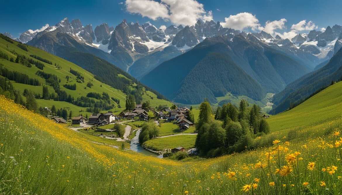 Ferienhäuser inmitten der Natur