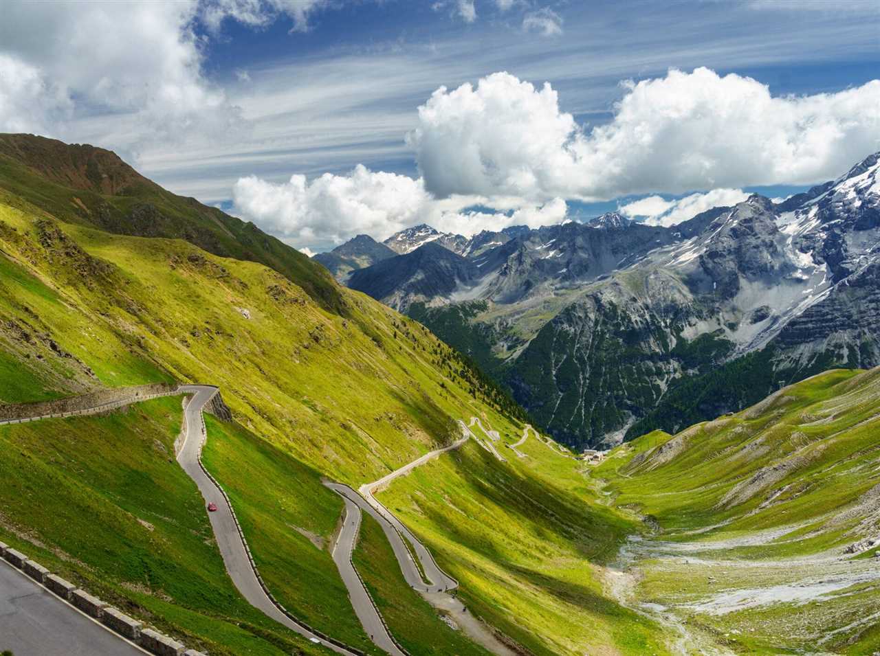 Die Stelvio Passstraße